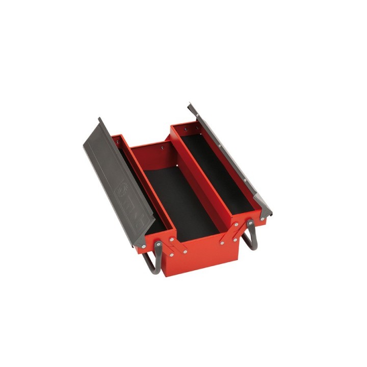 Cutie rabatabila bicolor cu 3 compartimente si 2 manere 9500000101