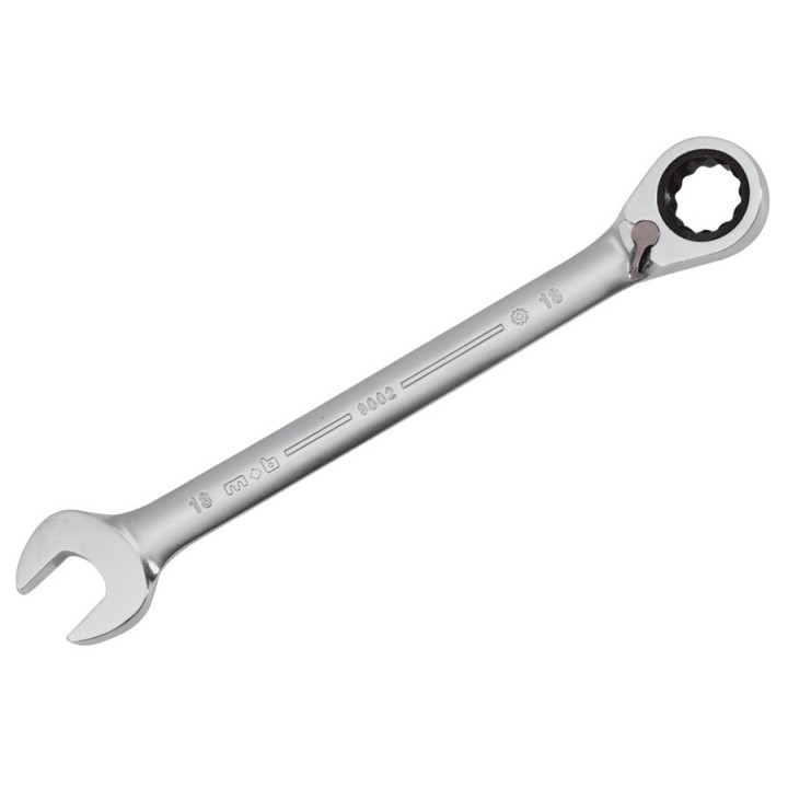 Cheie combinata cu clichet reversibil, pe display 9002150001D