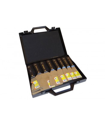 Set 8 spacluri INOX in geanta PVC 221679