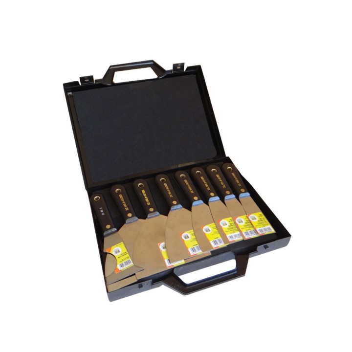 Set 8 spacluri INOX in geanta PVC 221679