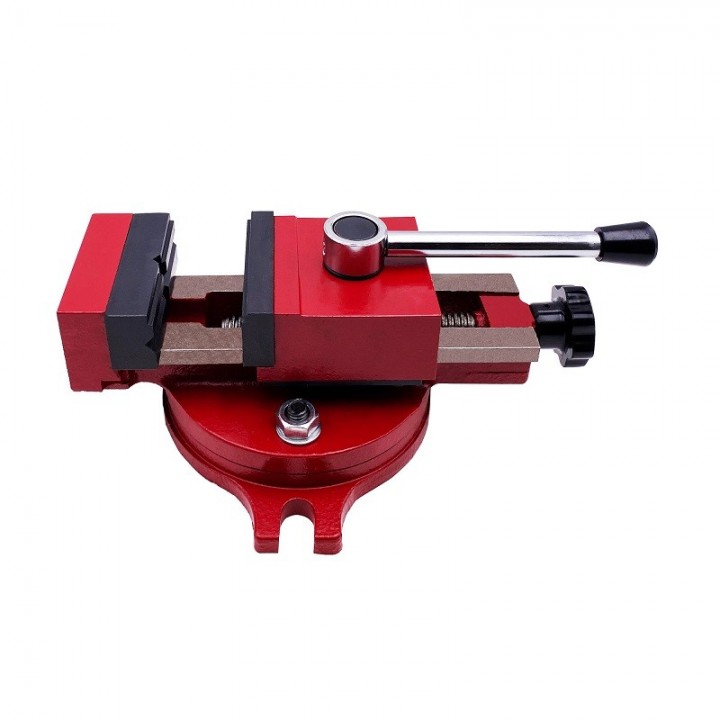 Menghină rotativă SIEG, cu eliberare rapidă 80 mm lățime fălci - Aschietoare.com