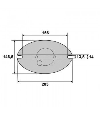 Menghină pentru mașină cu 3 axe, lățime fălci de 52 mm, rotativă la 360° - Aschietoare.com