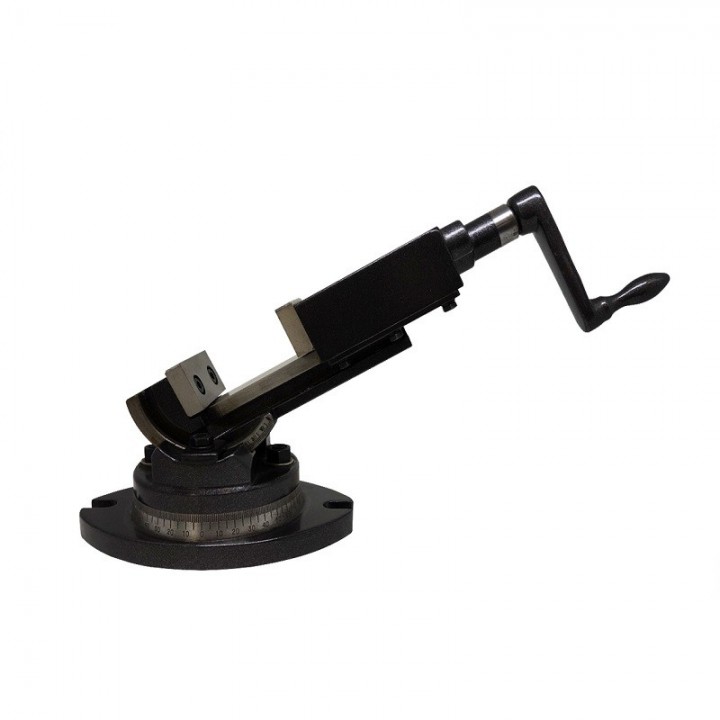 Menghină pentru mașină cu 2 axe, lățime fălci de 50 mm, rotativă la 360° - Aschietoare.com