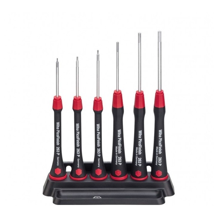 Set 6 surubelnite hex 0.9 - 3 mm WIHA PicoFinish