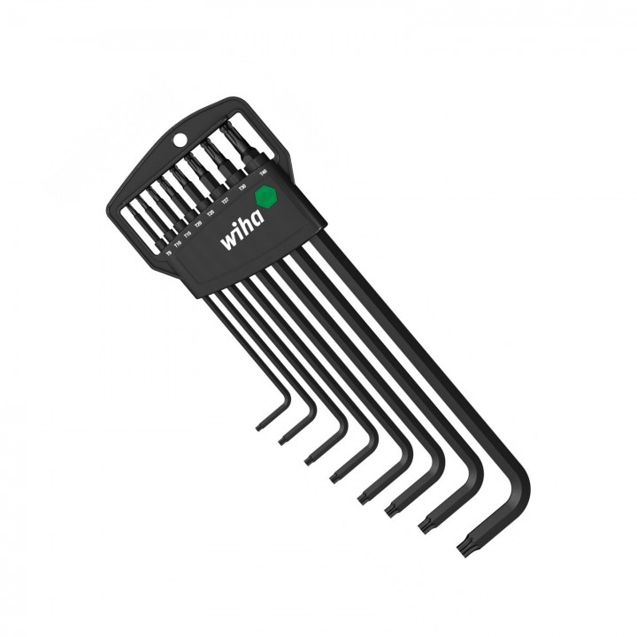 Set 8 chei imbus Torx T9-T40 forma L WIHA