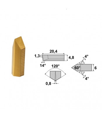 Set 10 placute amovibile | vidia | aferente set 9 cutite