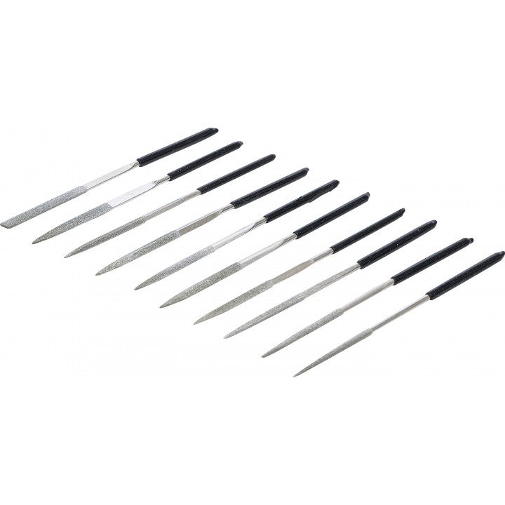 Set pile diamantate drepte 140 x 3 mm 10 piese