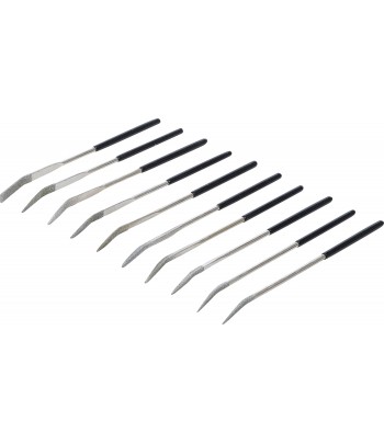 Set pile diamantate curbe 140 x 3 mm 10 piese