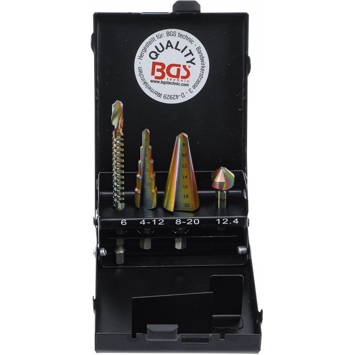 Set burghie multiple HSS-G 4 piese