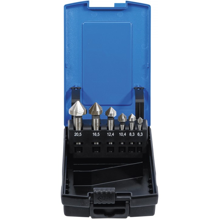 Set zencuitoare HSS DIN 335 Forma C 6 piese