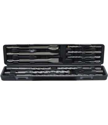Set ciocane, burghie percutoare si dalti tija SDS, Varfuri din carburi metalice 5 - 20 mm 12 piese
