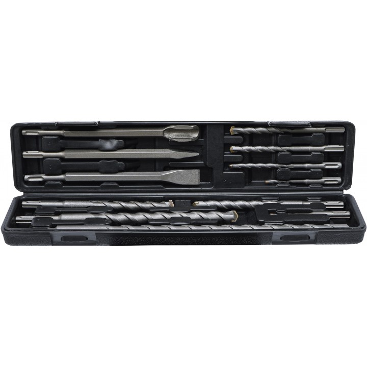Set ciocane, burghie percutoare si dalti tija SDS, Varfuri din carburi metalice 5 - 20 mm 12 piese