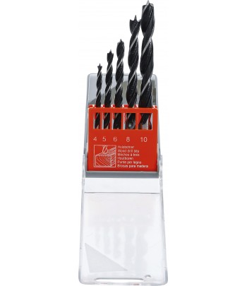 Set burghie pentru lemn 4 - 10 mm 5 piese