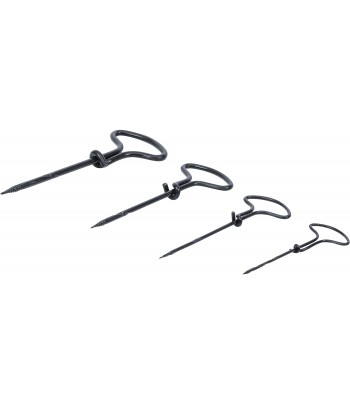 Set burghie manuale 2,5 - 5 mm 4 piese