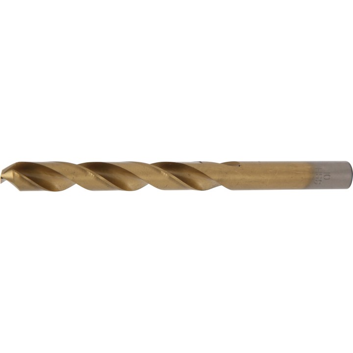 Burghiu spiralat HSS-G titan nitrurat 10,0 mm