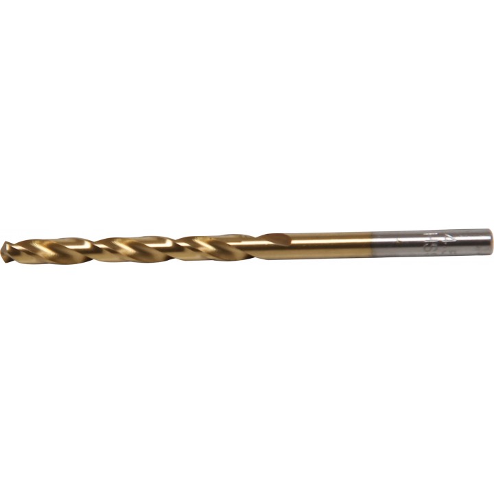 Burghiu spiralat HSS-G titan nitrurat 4,5 mm