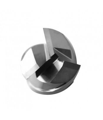 Freza de finisare din carbura solidă, 45 ° cu 3 canale pentru Aluminiu