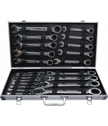 Set chei combinate cu clichet 6 - 32 mm 22 piese