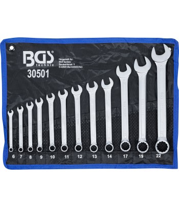 Set chei combinate 6 - 22 mm 12 piese