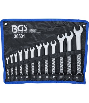 Set chei combinate 6 - 22 mm 12 piese