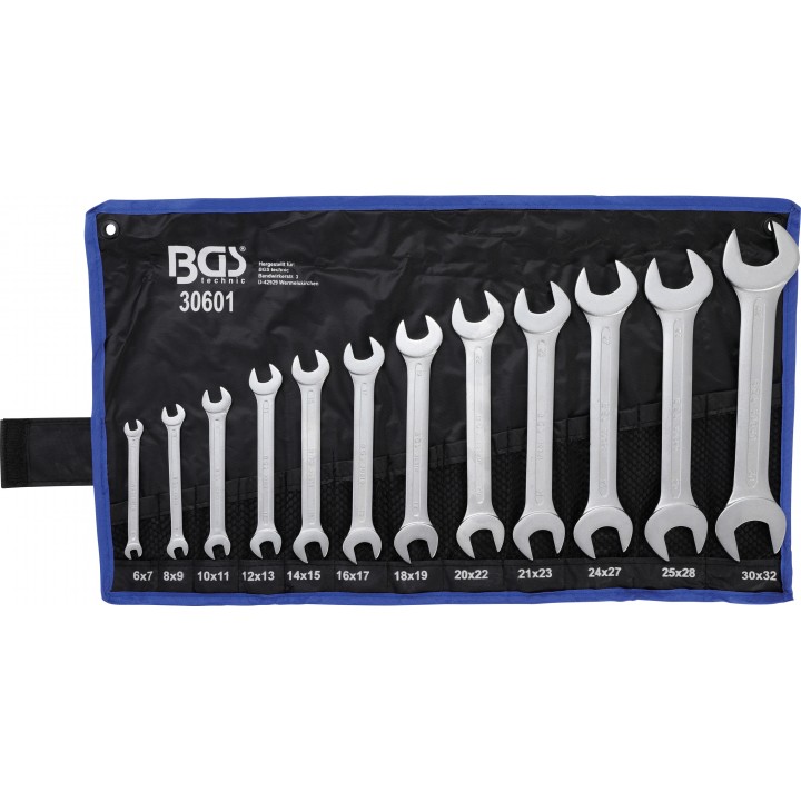 Set chei fixe duble 6 - 32 mm 12 piese