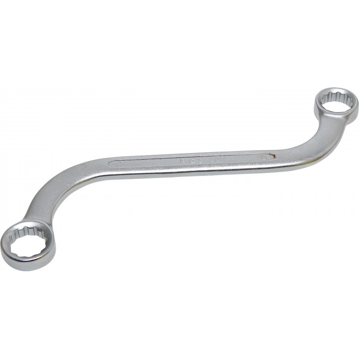 Cheie inelara dubla in S 12 colTuri 16 pe 17 mm