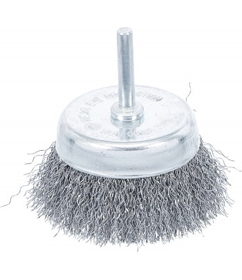 Perie oala prindere fus 6 mm diametru 75 mm