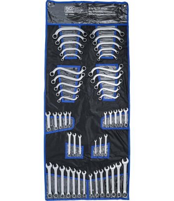 Sortiment chei fixe | inelare | Marimi în toli / metric | 50 piese