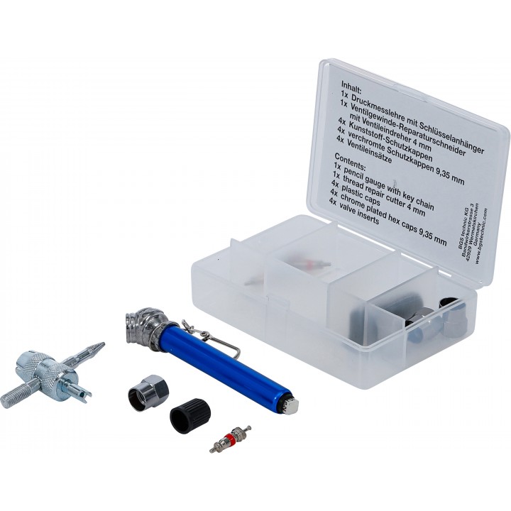Set reparatie pentru ventile pneuri 14 piese