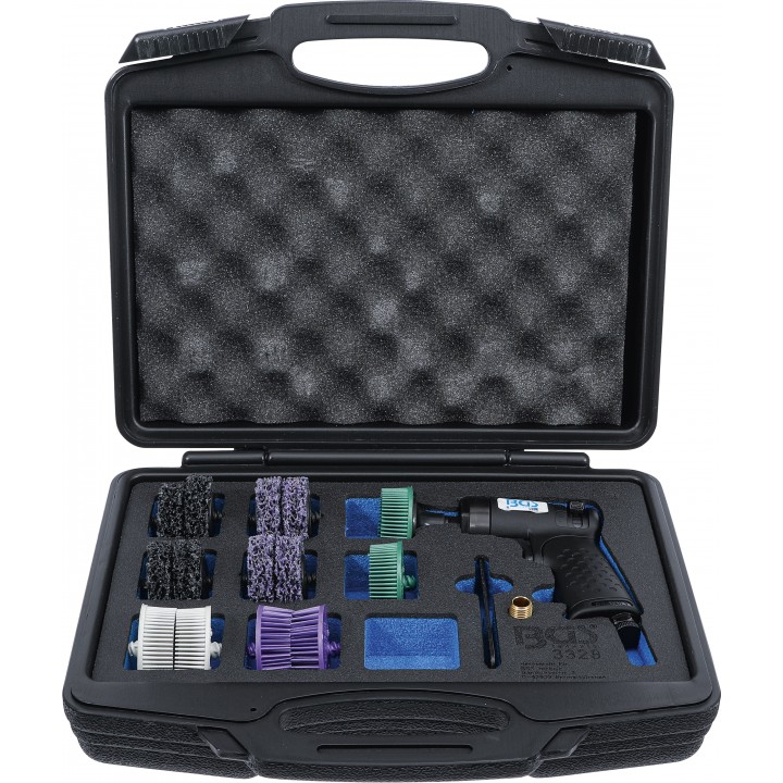 Set perii slefuire pneumatica 17 piese