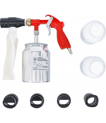 Pistol de sablare pneumatic inclusiv accesorii