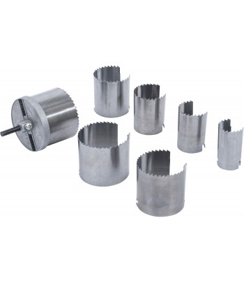 Set coroane de taiere diametru 22 - 65 mm adancime 40 mm 8 piese