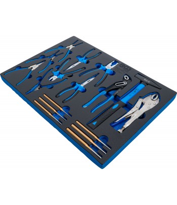 Suport organizator pentru carucior 3pe3 Set ciocane, clesti extractoare splinturi | 17 piese