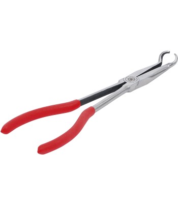 Cleste cu falci lungi  cu varf inelar  280 mm
