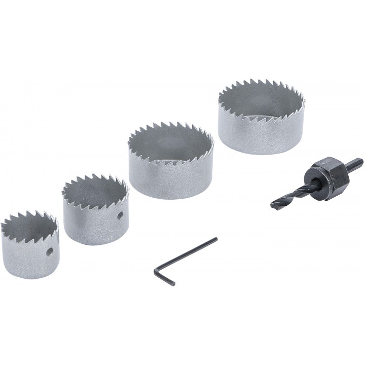 Set coroane de taiere  diametru 32 - 54 mm  Adancime 24 mm  6 piese