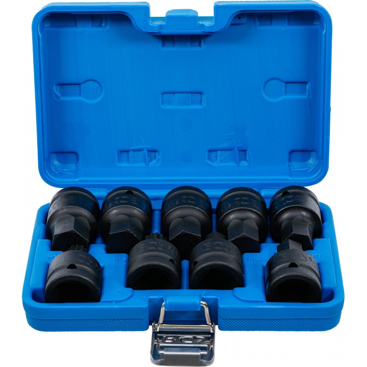 Set capete biti de impact | 20 mm 3pe4 hexagon interior, Dantura interioar multipla pentru XZN | 9 piese Join Now!