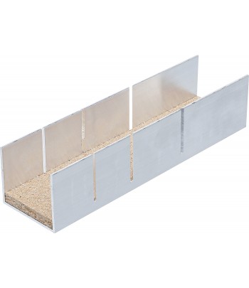 Suport taiere la unghi din aluminiu  245 x 65 x 55 mm