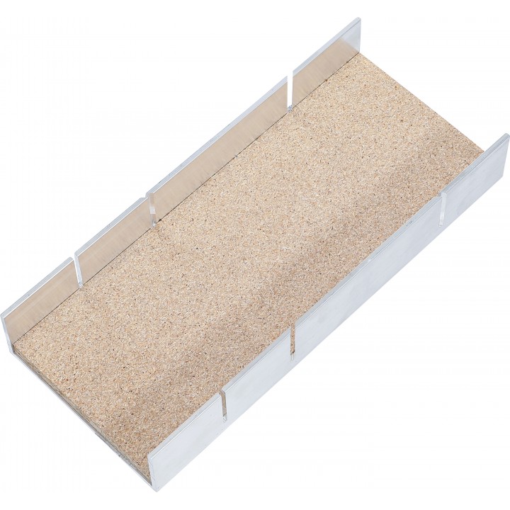 Suport taiere la unghi din aluminiu  245 x 105 x 40 mm
