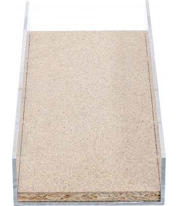 Suport taiere la unghi din aluminiu  245 x 105 x 40 mm