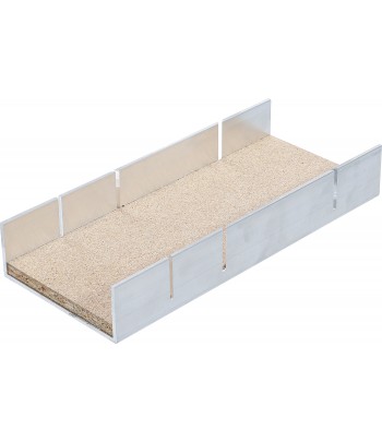 Suport taiere la unghi din aluminiu  245 x 105 x 40 mm