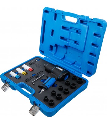 Set surubelnita cu impact pneumatica si chei tubulare | 12,5 mm 1pe2 | 1200 Nm | 16 piese