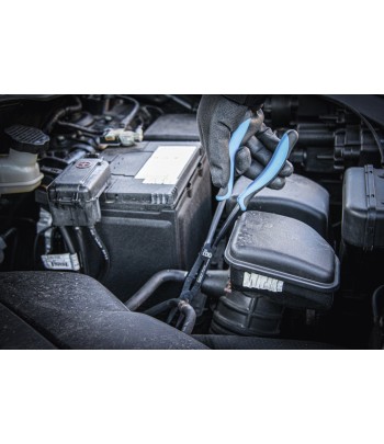 Cleste dublu articulat  varf drept 350 mm