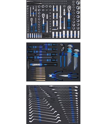 Cărucior atelier | 7 sertare | cu 263 unelte - Aschietoare.com