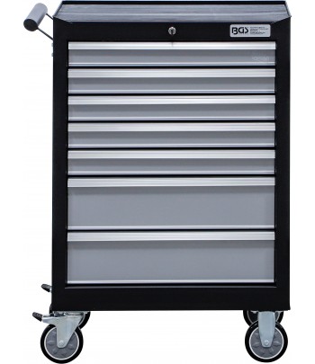 Cărucior atelier | 7 sertare | cu 263 unelte - Aschietoare.com