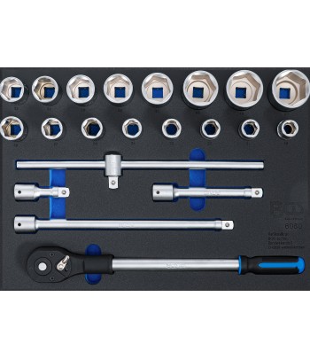 Suport organizator pentru cărucior 3pe3 : Set chei tubulare | 20 mm 3pe4 | 21 piese