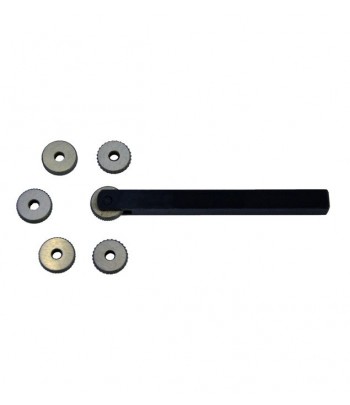 Randalina pentru strung cu 6 roti de randalina 10 x 10 x 105 mm