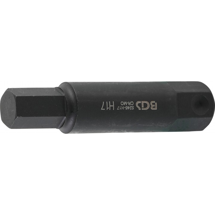 Bit Lungime 100 mm Antrenare 6 colTuri exterior 22 mm Inbus 17 mm