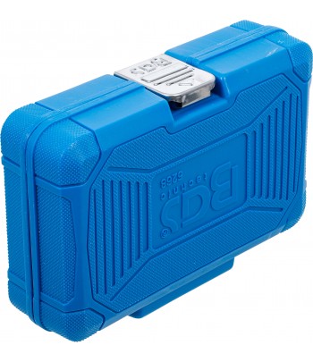 Set capete chei tubulare profil spiral / Extractoare de suruburi | 12,5 mm 1pe2 + 20 mm 3pe4 | 22 - 41 mm | 6 piese