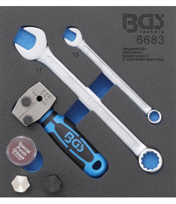 Suport organizator pentru carucior 1pe6 Aparat bordurare DIN 4,75 mm 3pe16