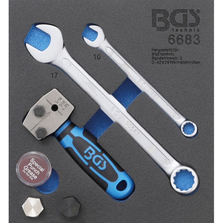Suport organizator pentru carucior 1pe6 Aparat bordurare DIN 4,75 mm 3pe16